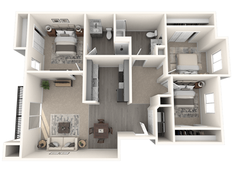 Aspire Oregon City Willamette Floor Plan